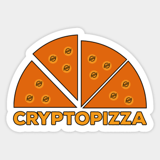 Cryptopizza Stellar Sticker